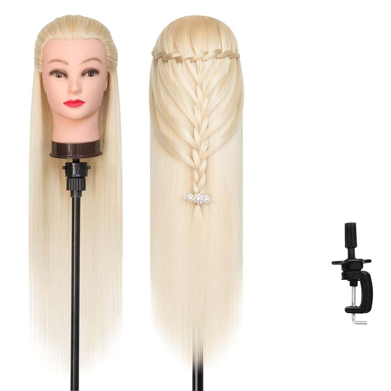 トレーニングヘッド高温ワイヤーウィッグマネキンヘッド練習理髪ヘアカット指導ヘッド指導ヘッドモデル|undefined