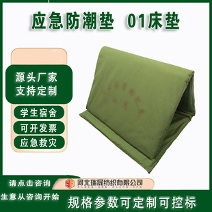 Wholesale 01 Mattress Hard Cotton Mattress Student Dormitory Moisture Mat Army Green Hard Cotton Mattress Single Moisture Mat