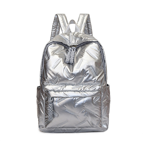 Large Capacity Cotton Padded Bags for Men and Women, Couple Backpack, Fashion Student Universal Bookbag for Outings and Travel, Dual-Shoulder Backpack