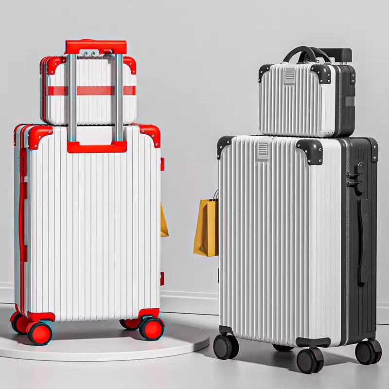 Maleta de 20 pulgadas nueva caja de tracción en la caja de contraseña rueda universal estudiante de gran capacidad resistente y duradero