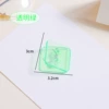 Transparent green