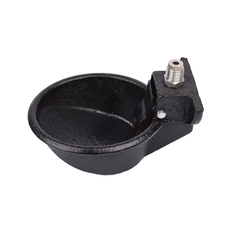 Dispensador automático de agua potable de cerdo tazón de fuente de cerdo de hierro fundido Tazón de cerdo dispensador de agua potable
