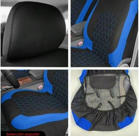 Source Manufacturer Elastic Fabric Embroidered Football Style Universal Car Seat Cover Amazon Temu Meike Duo
