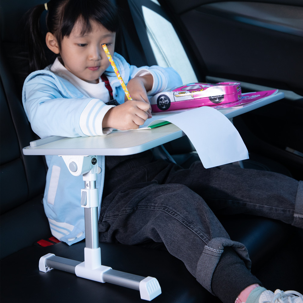 Car-Mounted Folding Small Table, Car Computer Desk, Rear Seat Writing Desk, In-Car Office Desk