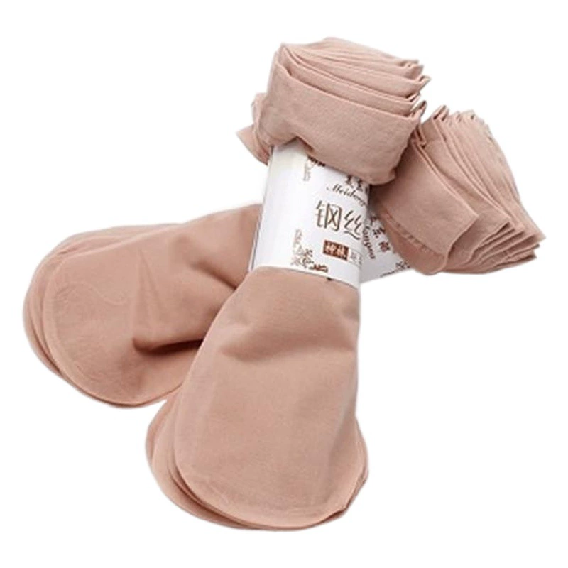 Женские ультратонкие летние дышащие короткие чулки