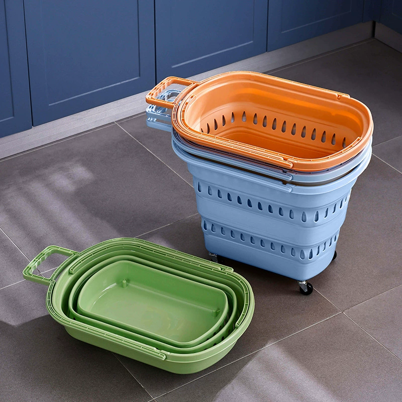 Складной универсальный колесный буксир корзина для покупок домашнего приготовления портативная тележка для экспресс-доставки супермаркет корзина для покупок