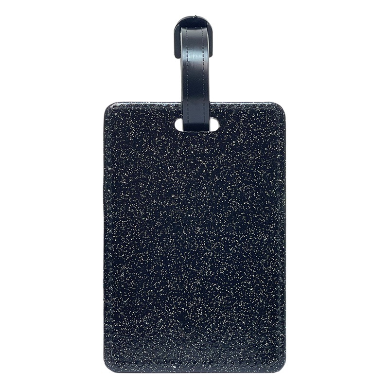 Suministro directo de fábrica transferencia térmica etiqueta de equipaje en blanco llavero colgante titular de la tarjeta cubierta de la tarjeta sublimación térmica serie de etiquetas de equipaje