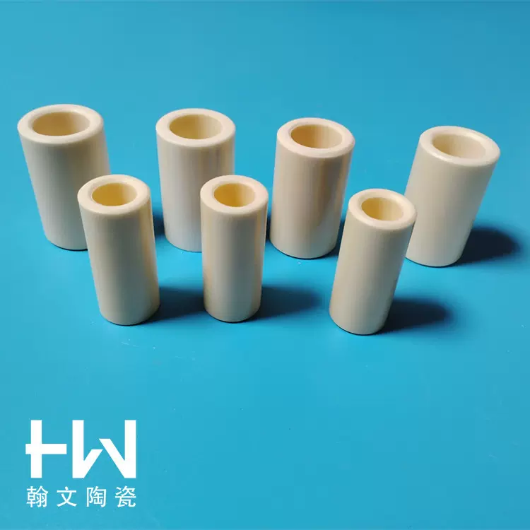 氧化铝99瓷镜面陶瓷柱塞水泵陶瓷管高压清洗机轴套φ30精密电子