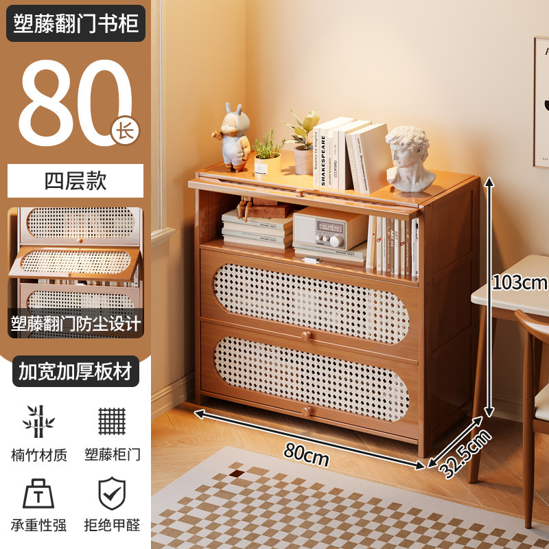 多層本棚、家庭用リビングルーム収納ラック、子供のおもちゃ収納キャビネット、手作り装飾品、防塵キャビネット、垂直ディスプレイキャビネット|undefined