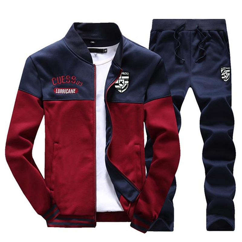Traje de suéter deportivo casual de manga larga para jóvenes, nueva ropa deportiva de primavera y otoño para hombres con un hermoso abrigo