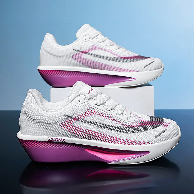 Zapatos de maratón transfronterizos grandes para hombres y mujeres zapatos deportivos de verano para parejas zapatos deportivos de entrenamiento de salto de longitud