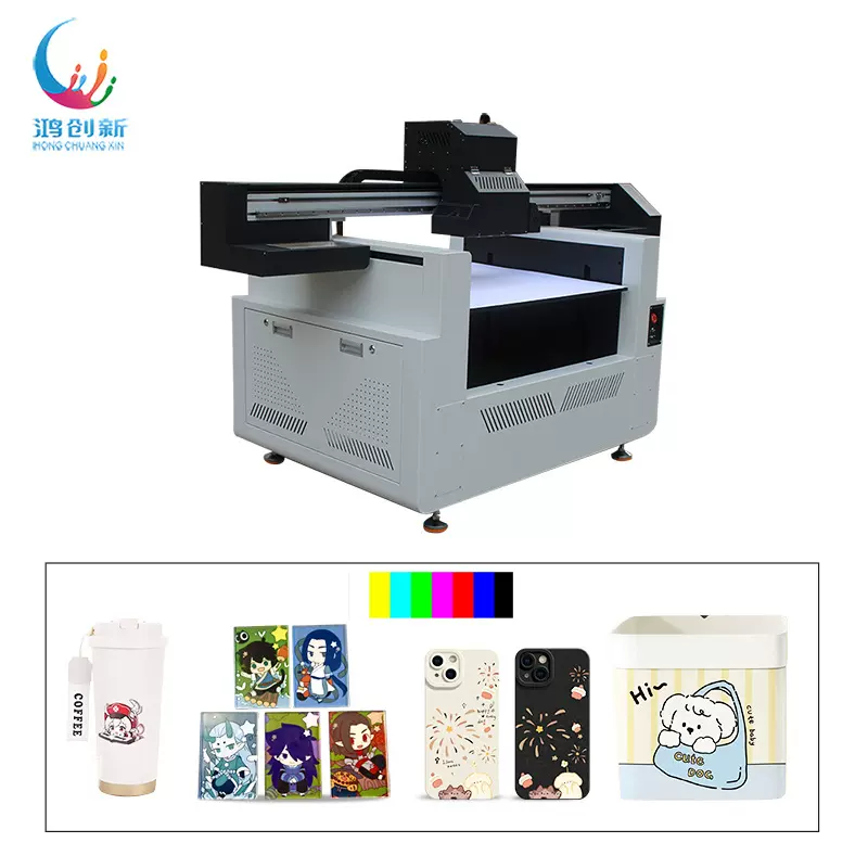9010uv printing machine light drawing inkjet printer