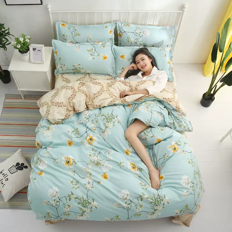 床上用品四件套床单被套枕套