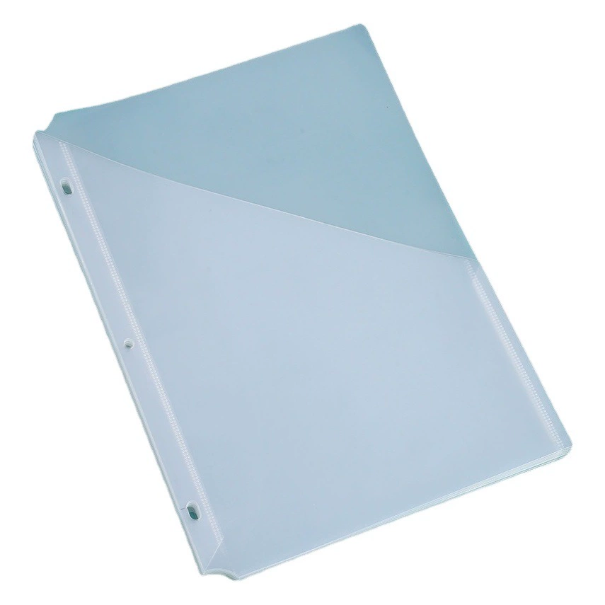 A4 прозрачный мешок для файлов с 3 отверстиями Пластиковый Полипропиленовый защитный мешок для файлов вставка файловая сумка папка для хранения информационных книг