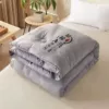 Raw cotton summer quilt gentleman gray-no cool feeling