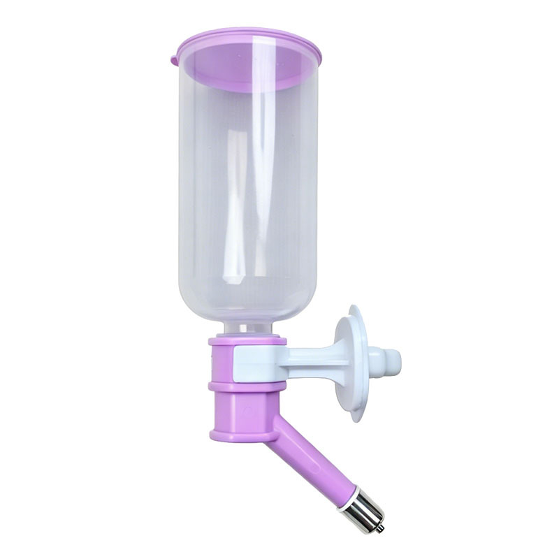 Personalizada mascota beber agua colgante tetera de agua abierta aguja cabeza de tetera de agua perro beber agua colgante tetera de agua automática