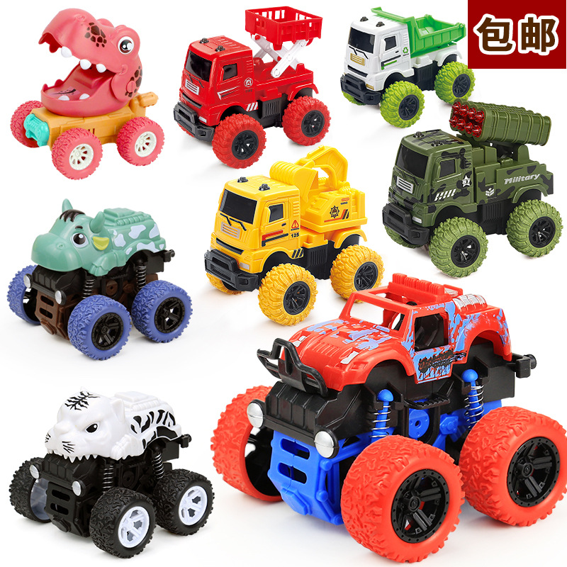 Four-Wheel Drive Inertial Stunt Off-Road Vehicle Children's Toy Model Anti-Fall Toy Car