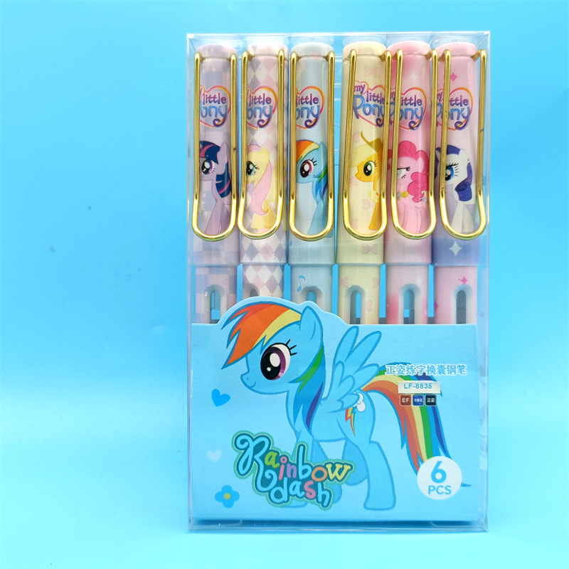 Sanrio coolomi pen estudiante bolsa de tinta especial pen ins estilo de alta apariencia estilo chica tinta reemplazable