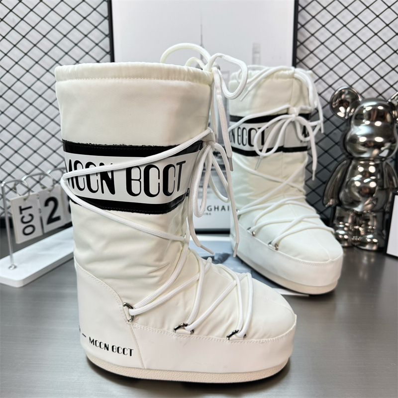 White high boots