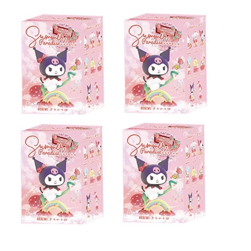Мини-фигурка Sanrio серия Sweet Strawberry Paradise, настольная кукла, ~9 см, слепые боксы