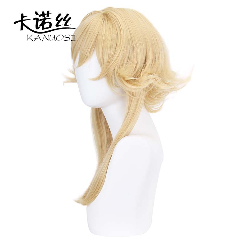 Kanuo Original Dios fluorescente viajero femenino fluorescente hermana juego personaje Cosplay peluca