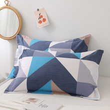 纯棉枕套一对枕头套夏季单人家用学生宿舍印花全棉抱枕套工厂批发