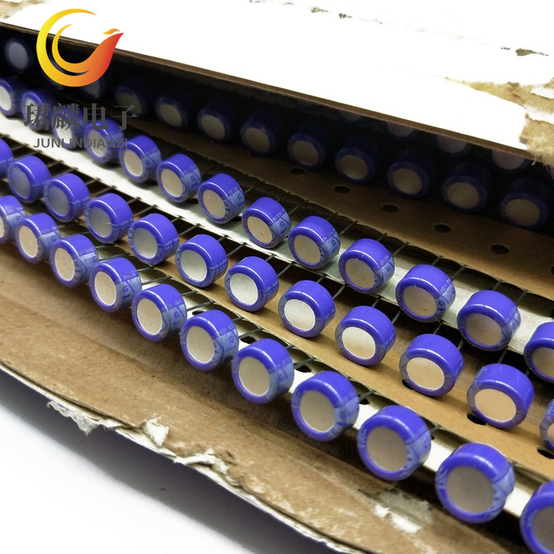 16V100UF 10X6 SANYO三洋 OS-CON SP紫皮 有机聚合物固态固态电容