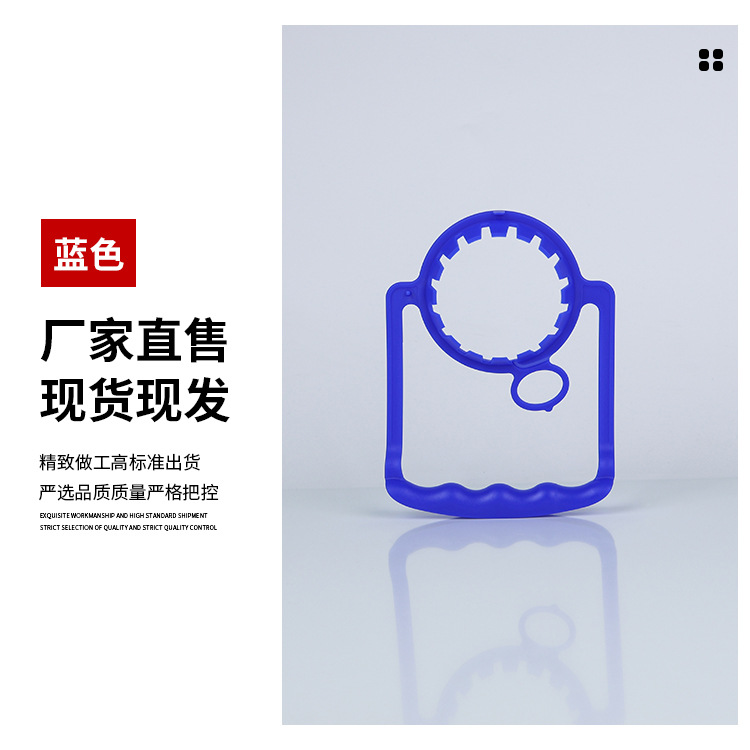 Fabricantes al por mayor 55 calibre botella en blanco manejo Wahaha manejo de tira conveniente nuevo material PE producción