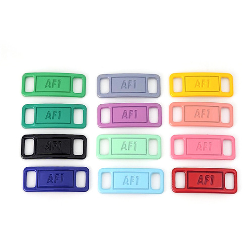 AF1 metal color shoelace buckle, suitable for Air Force One, AJ sneakers, sports shoes, Iron Brand shoe logo accessories decoration