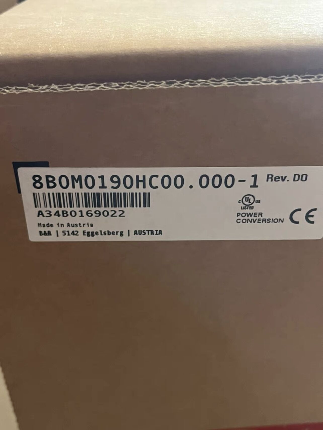 全新贝加莱模块80VD100PD.C000-01当天发货现货议价