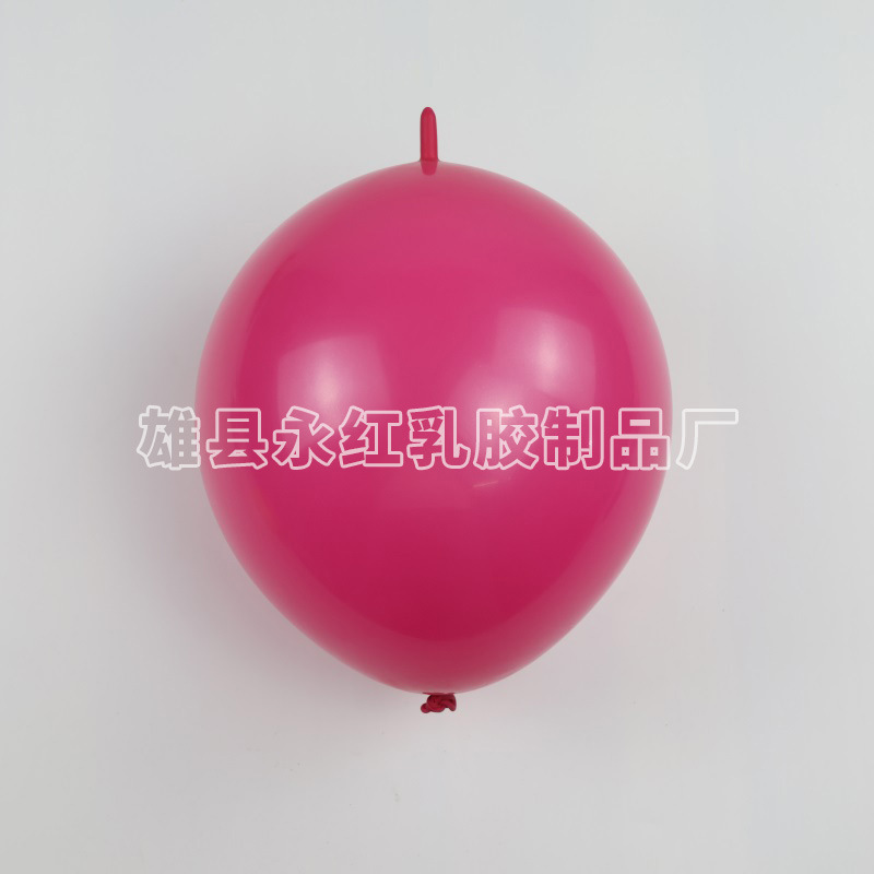 Balón de cola de 6 pulgadas / 10 pulgadas, mercado nocturno, decoración, diseño, conexión de globo, forma de dragón, globo de macarón