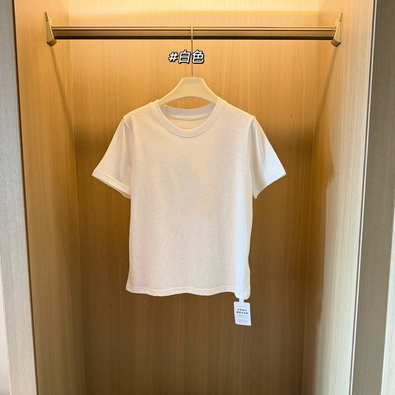 26 New Summer Style Women's Fairy Snowflake Comfortable and Breathable Right-Shoulder Round-Neck Fitted Short-Sleeved T-Shirt Top 0529R4