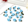 Hair band with bow contains rose flower-shaped, clothing, hair accessory, decorations, polyester, thin weaving