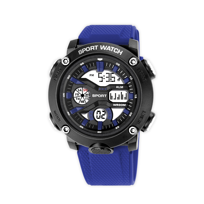 Nuevo estilo preppy reloj electrónico masculino y femenino estudiantes luminoso simple fresco reloj de alarma deportes fábrica pelo recto