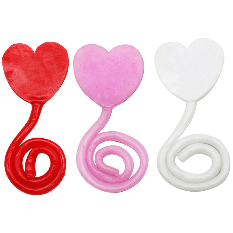 12 Navidad Día de San Valentín TPR Vent juguetes elástico retráctil pegajoso mano pared escalador catapulta Turquía