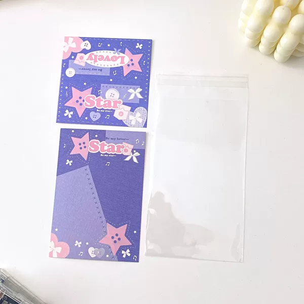 Denim Star (card head+card back+9 silk OPP bag)