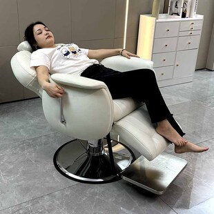 Barber Shop Chair Hair Therapy Lifting and Lifting Beauty Salon Chair Hair Salon Special Rotating Leather Seat