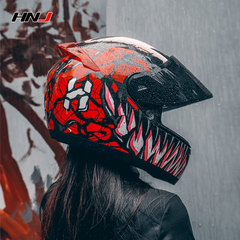 HNJ Summer All-Season Electric Motorcycle Helmet Bluetooth Full Face 3C Certified Battery Manufacturer Wholesale