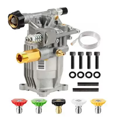 柏森机械P170铝斜盘泵洗车机配件汽油动力清洗机配件零件泵头批发