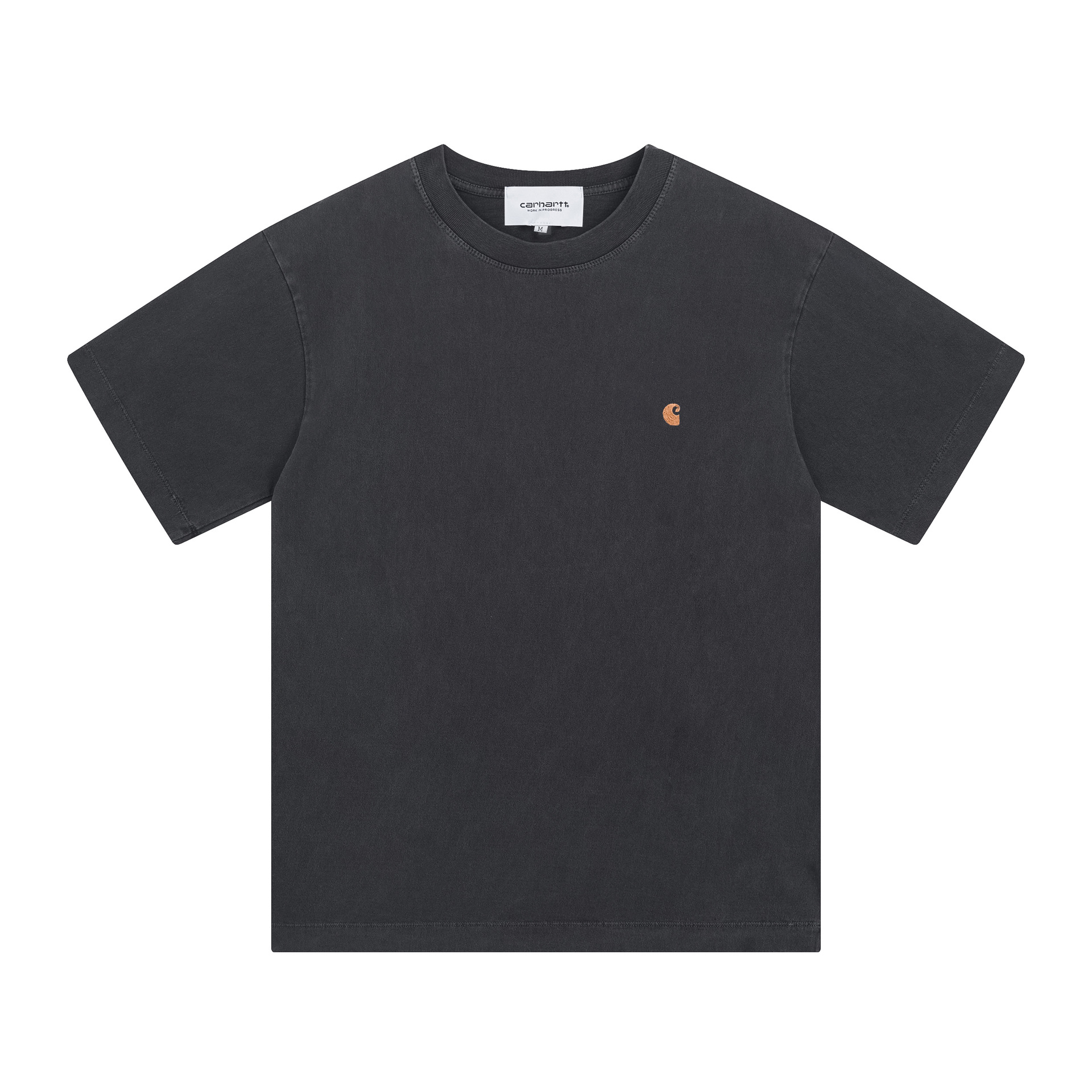 Black [loose version (european size)] high quality 240g double yarn washed