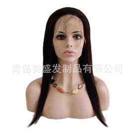 真人发全手织女士假发头套欧美热销钻石网递针头套全手钩