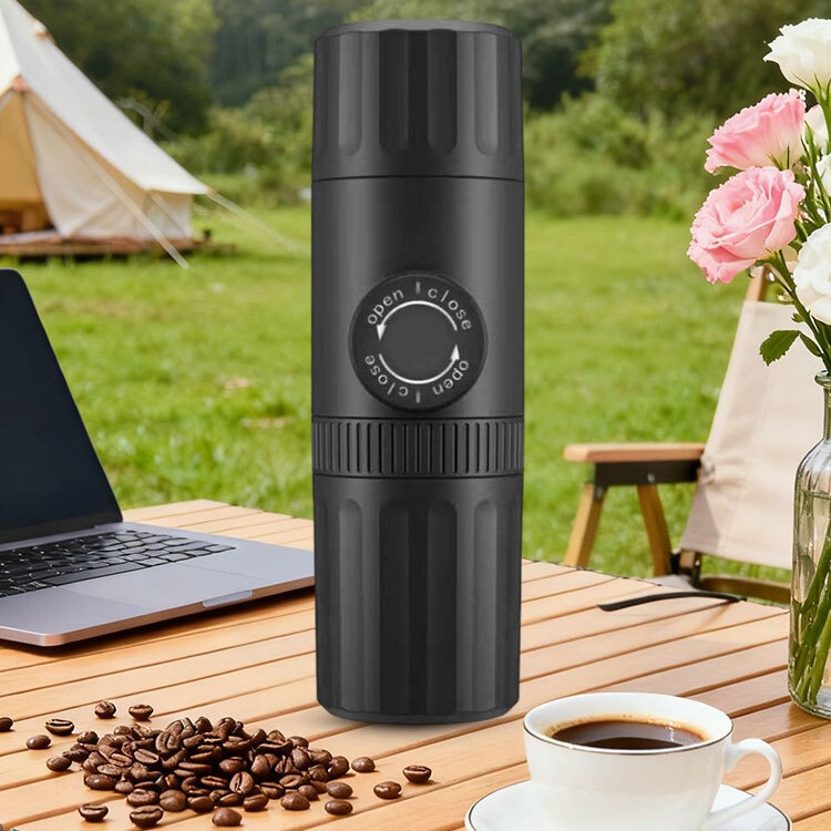 Cross-Border Hot-Selling Product: Small Portable Home-Use Coffee Machine, Italian-Style Manual Espresso Maker for Outdoor Camping
