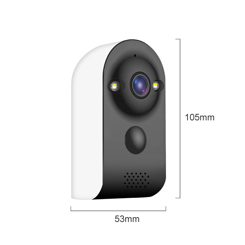 V380 teléfono móvil red wifi remota batería duración de la cámara inteligente HD hogar interior bajo monitoreo de energía