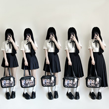 原创jk制服纯色裙短中长裙基础款百褶裙学生毕业照半身裙女