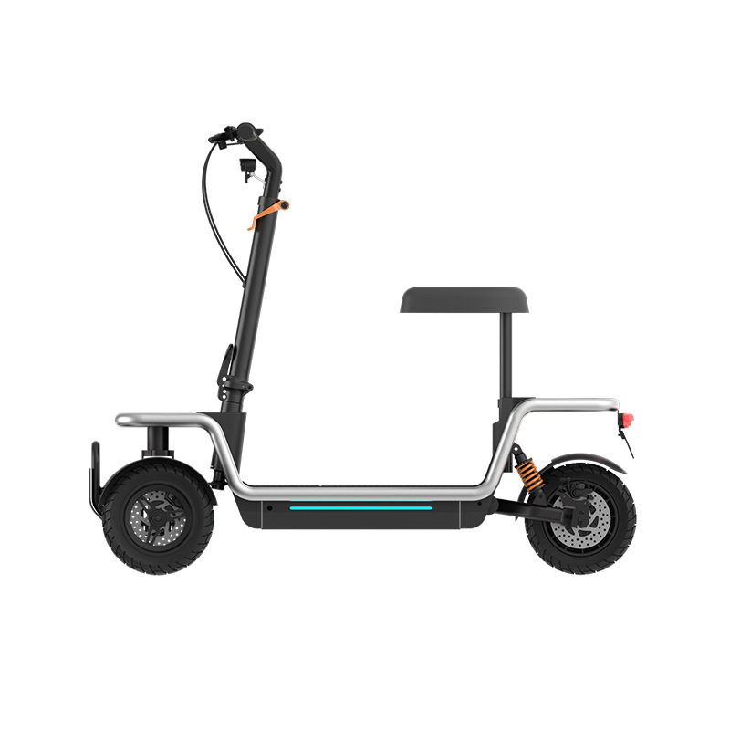 HX nuevo scooter eléctrico de acero al carbono de 3 ruedas S30 adulto larga duración de conducción scooter inteligente
