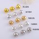 A word copper bell wholesale plated colored pet Bell Halloween Christmas decoration small Bell handmade DIY