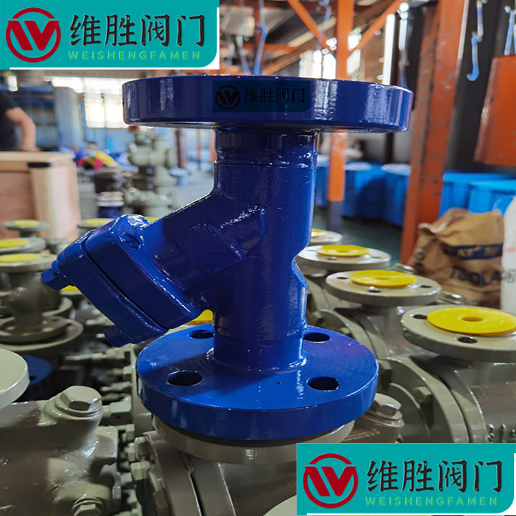 厂家供应A105锻钢法兰Y型过滤器GL41Y-16C DN50锻钢美标Y型过滤器