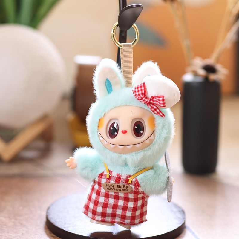 かわいいビニールウサギのペンダントぬいぐるみ人形ウサギのバッグペンダントキーホルダー人形人形|undefined