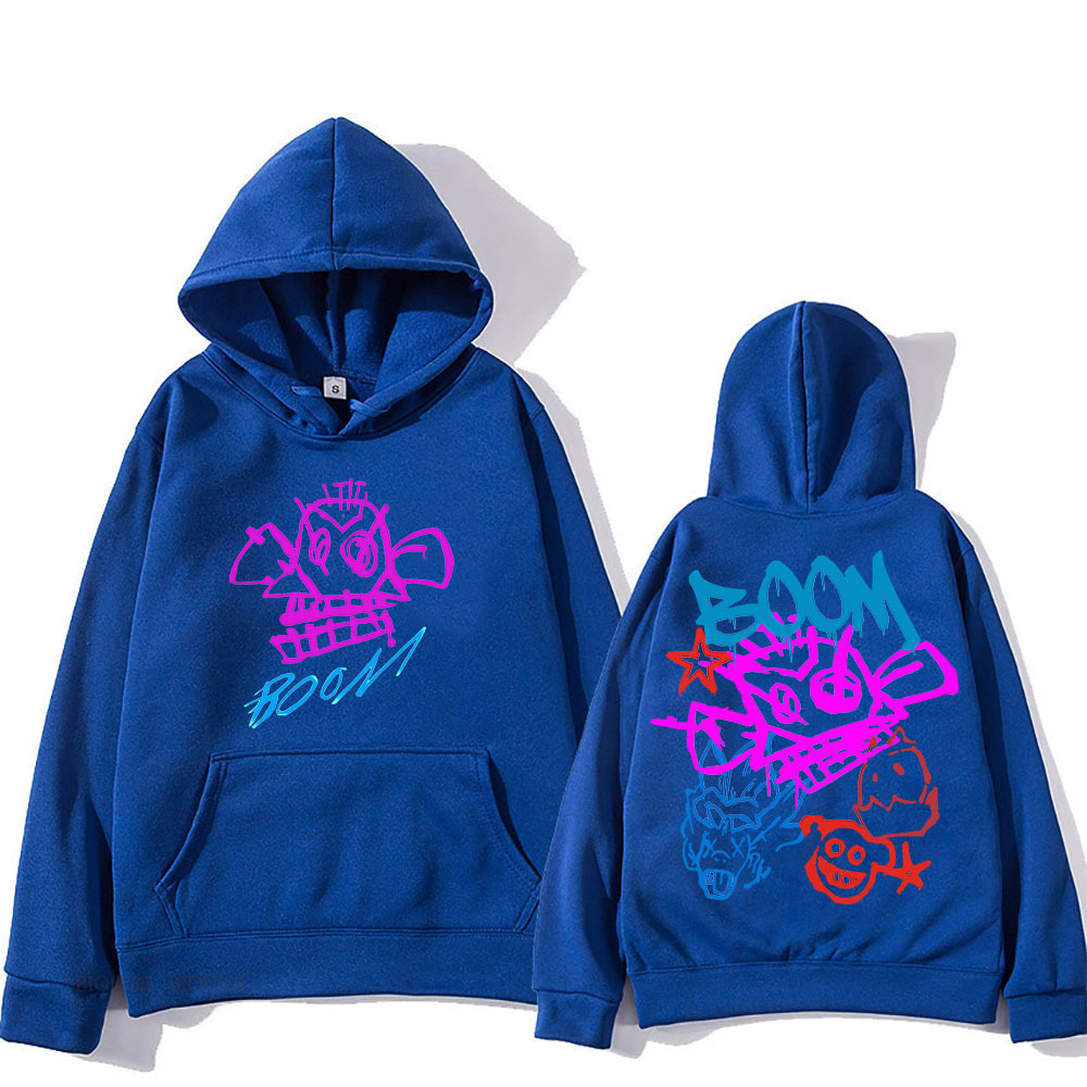 Arcane Jinx Cartoon Hooded Long Sleeve Harajuku Kawaii
