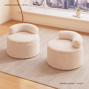 Low Stool, Round Stool, Backrest Chair, Shoe Changing Stool, Sofa Stool, Household Small Stool, Cream Style Storage Stool, Living Room Coffee Table, Children's